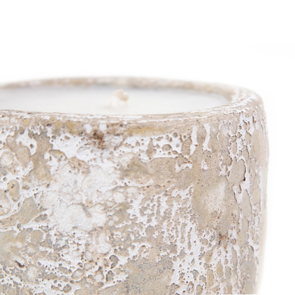 Κερί (Φ15x14) Soulworks Mingi White Large 0630063