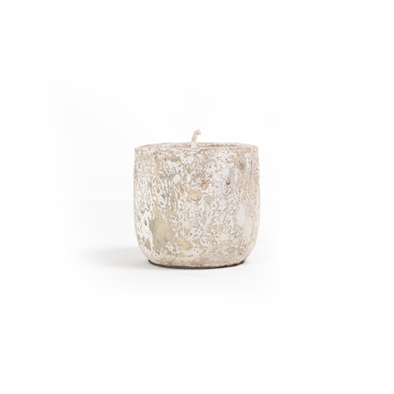 Κερί (Φ11x10) Soulworks Mingi White Small 0630065