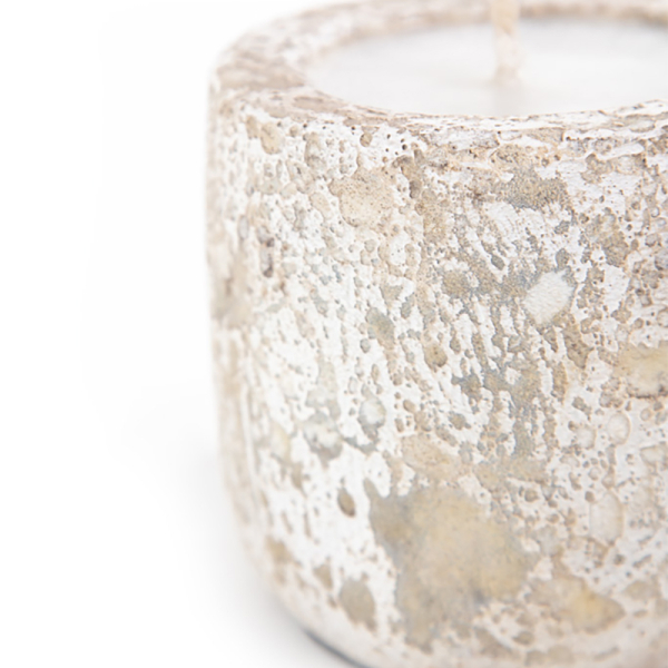 Κερί (Φ11x10) Soulworks Mingi White Small 0630065