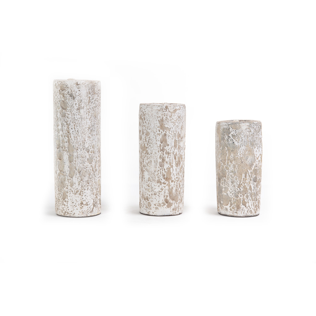 Κερί (Φ11X30) Soulworks Slind White Large 0630066 Home Διακόσμηση Κεριά Spitishop