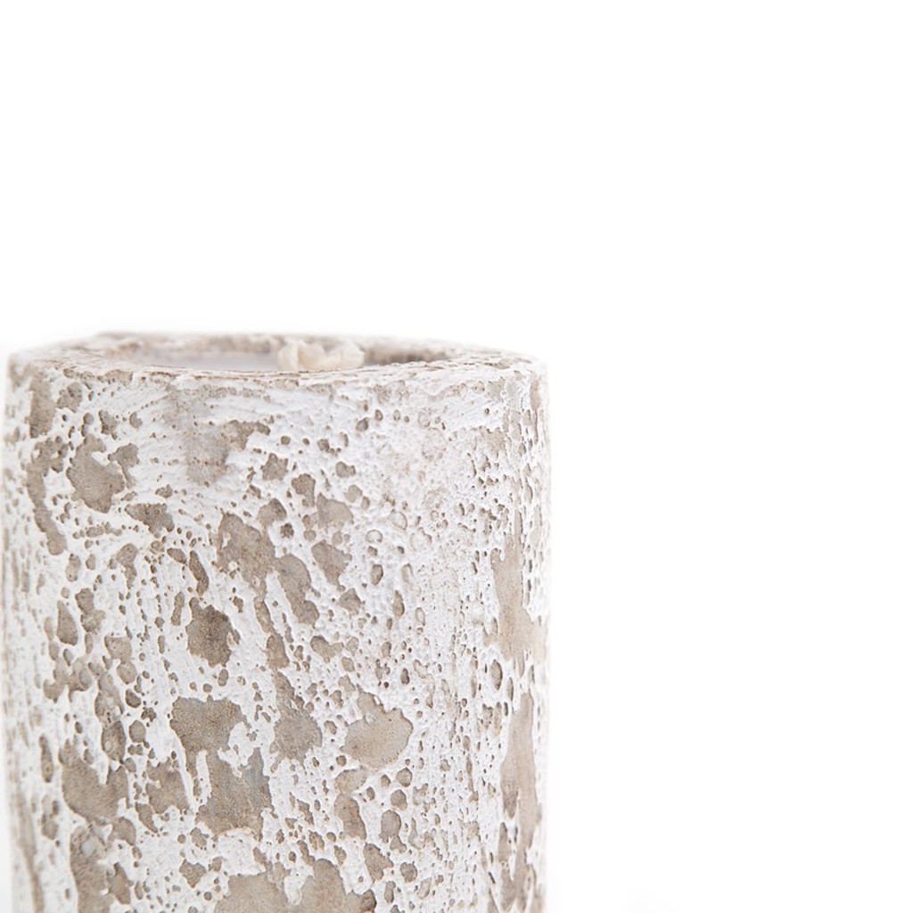 Κερί (Φ11X25) Soulworks Slind White Medium 0630067 Home Διακόσμηση Κεριά Spitishop