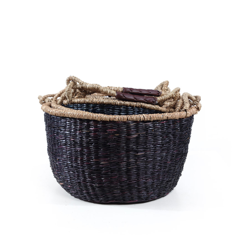 Καλάθια Αποθήκευσης (Σετ 5τμχ) Soulworks Black 0680001