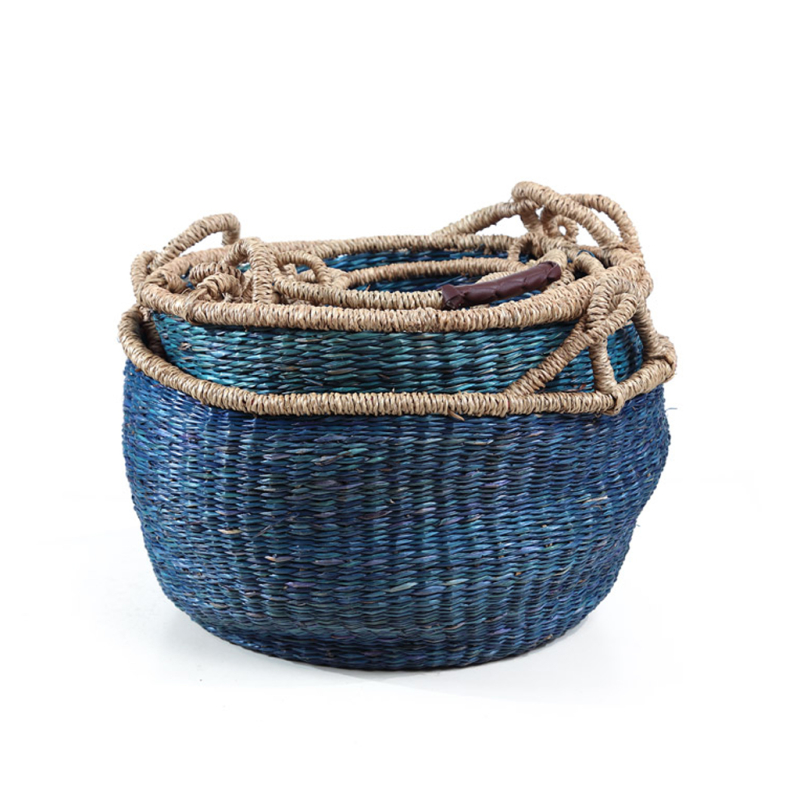 Καλάθια Αποθήκευσης (Σετ 5τμχ) Soulworks Blue 0680002