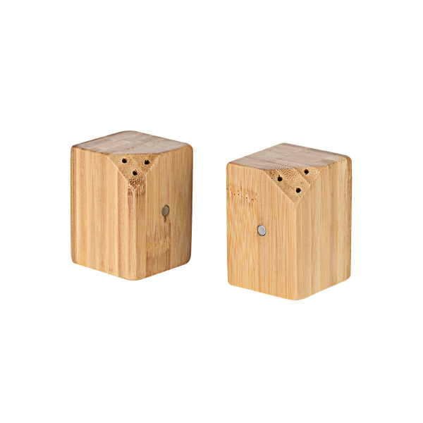 Αλατοπίπερο (Σετ) Με Μαγνήτη Estia Bamboo Essentials 01-19730
