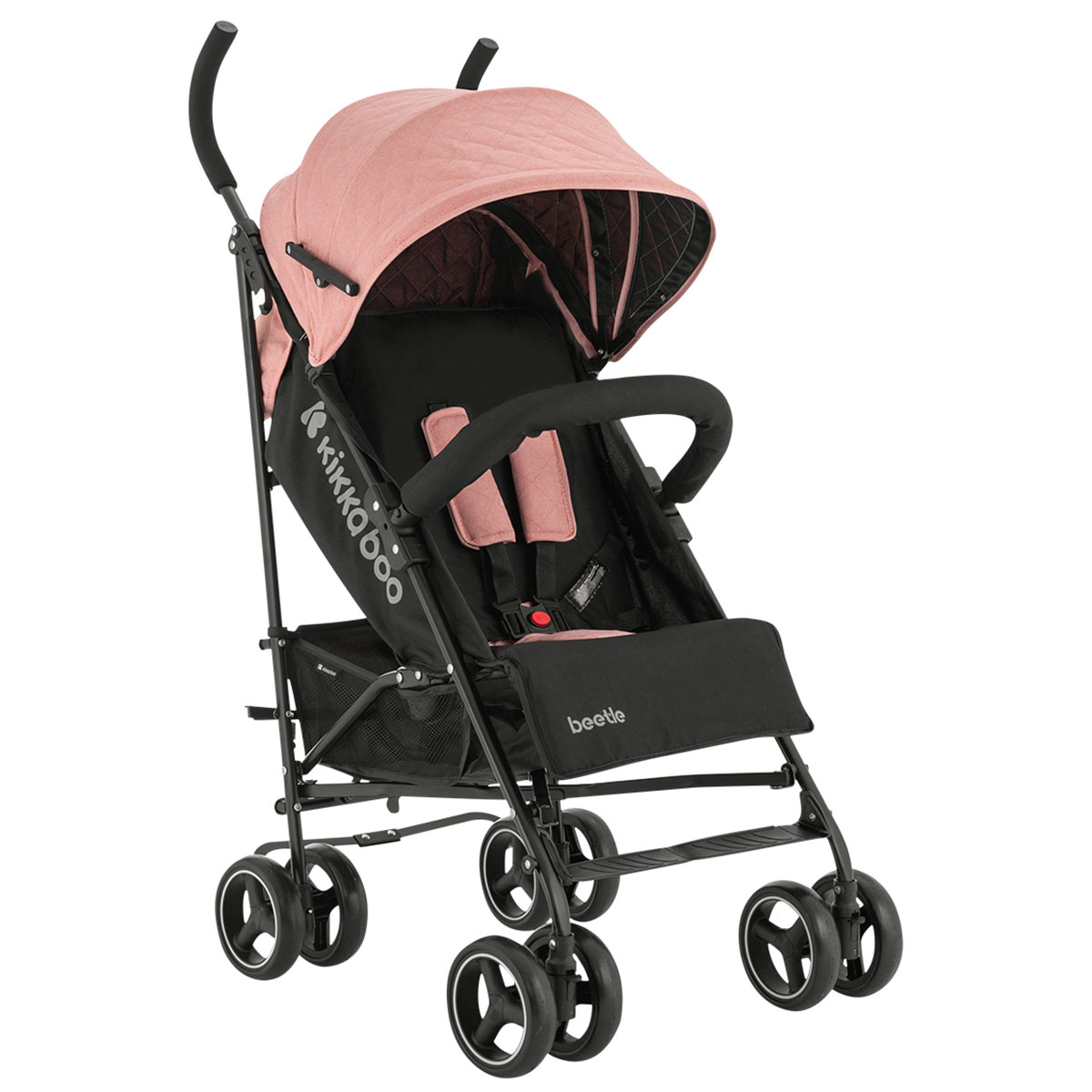 Kikka Boo Καρότσι Μπαστούνι (6+ Μηνών/ Έως 22kg) Kikka Boo Beetle Pink 2023