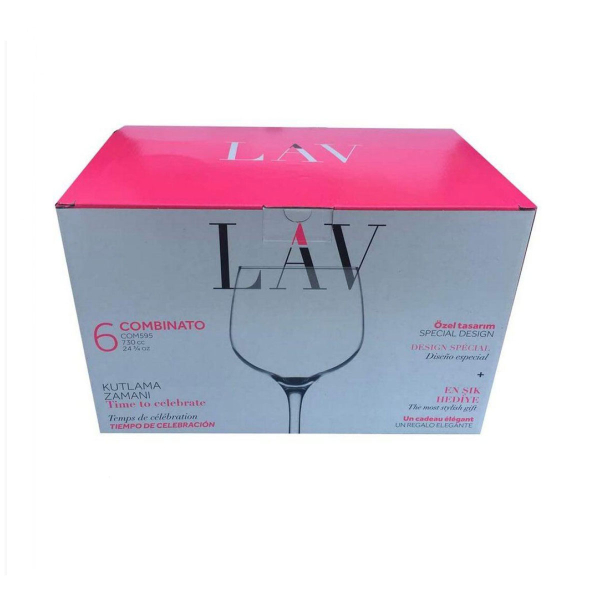 Ποτήρι Κοκτέιλ Κολωνάτο 730ml Lav Combinato