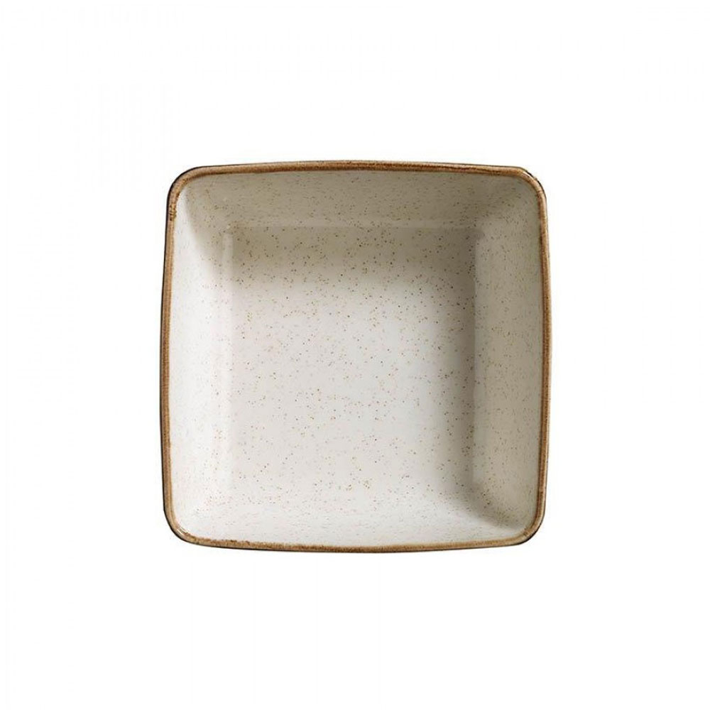 Πιάτο Φαγητού Βαθύ (19.5×19.5) Kutahya Porselen Tan-P02 Cinnamon
