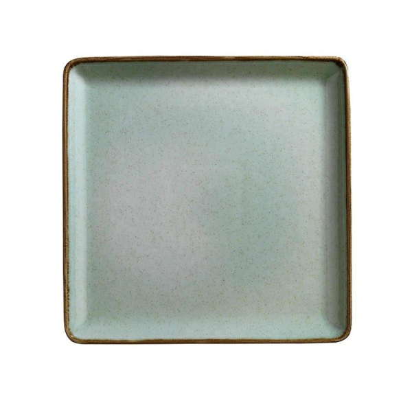 Πιάτο Φαγητού Ρηχό (25.5x25.5) Kutahya Porselen Green Tan-P03