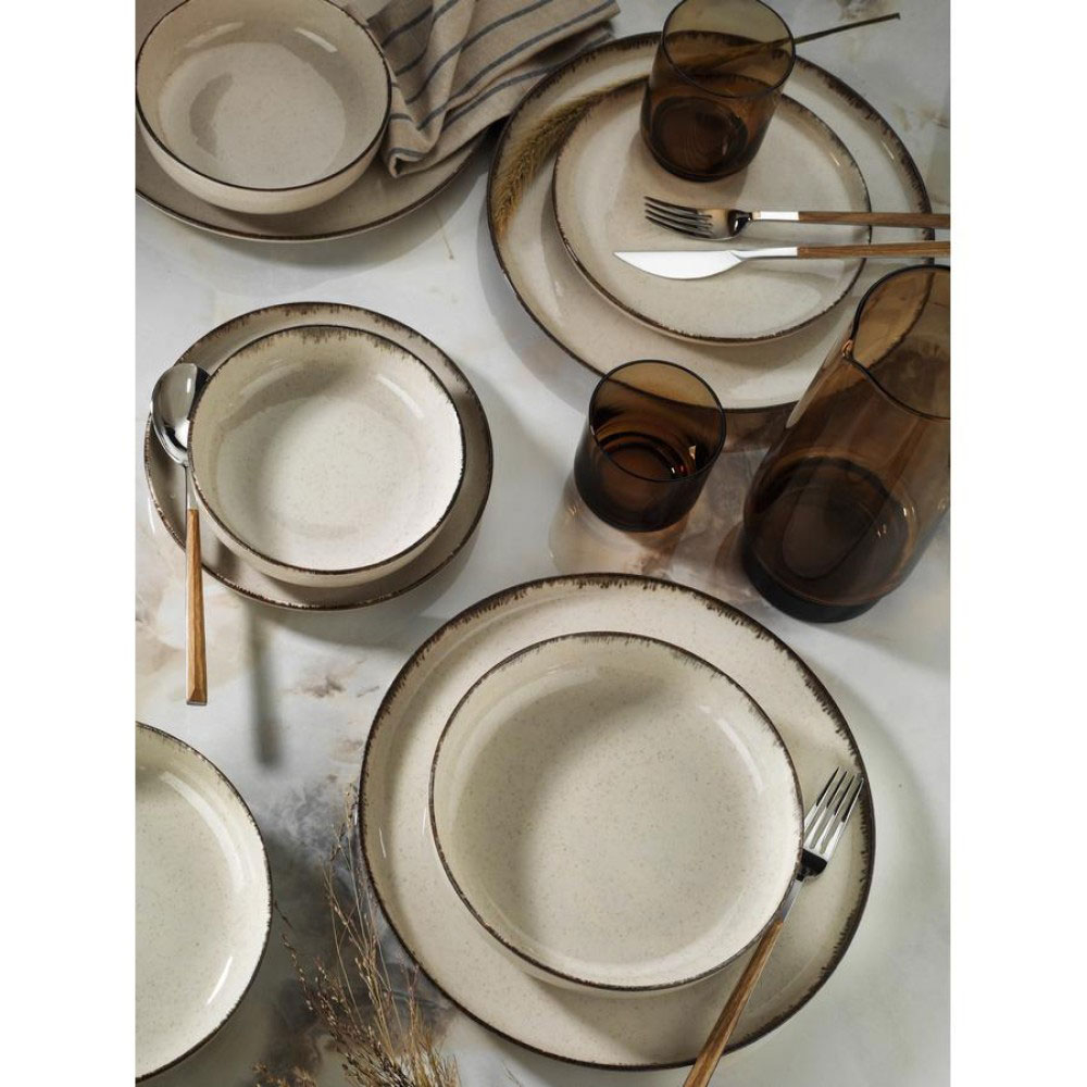 Πιάτο Φαγητού Ρηχό (Φ26) Kutahya Porselen Cinnamon Forza-P02 φωτογραφία