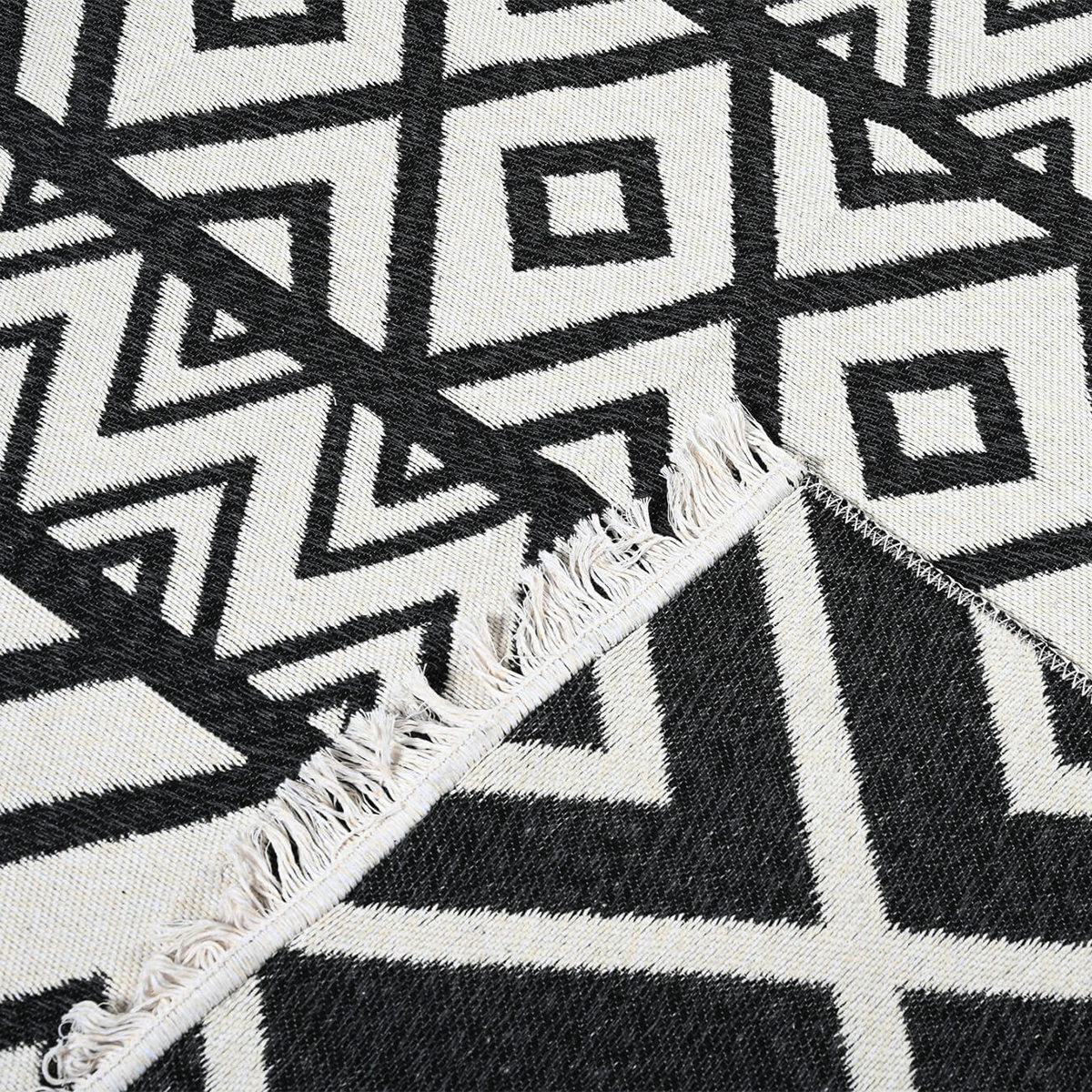 Χαλί All Season 2 Όψεων (160X230) Polcarpet Aria Artkilim 23500 Black Home Χαλιά Σαλονιού Spitishop