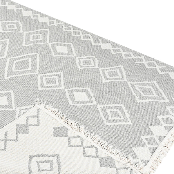 Χαλί All Season 2 Όψεων (160x230) Polcarpet Aria Artkilim 23501 L.Grey