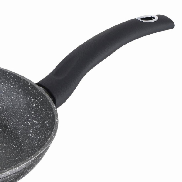 Αντικολλητικό Τηγάνι (24εκ.) Πρεσσαριστού Αλουμινίου Bergner Orion BG-8509