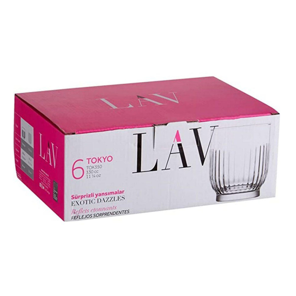 Ποτήρια Ουίσκι 330ml (Σετ 6τμχ) Lav Tokyo