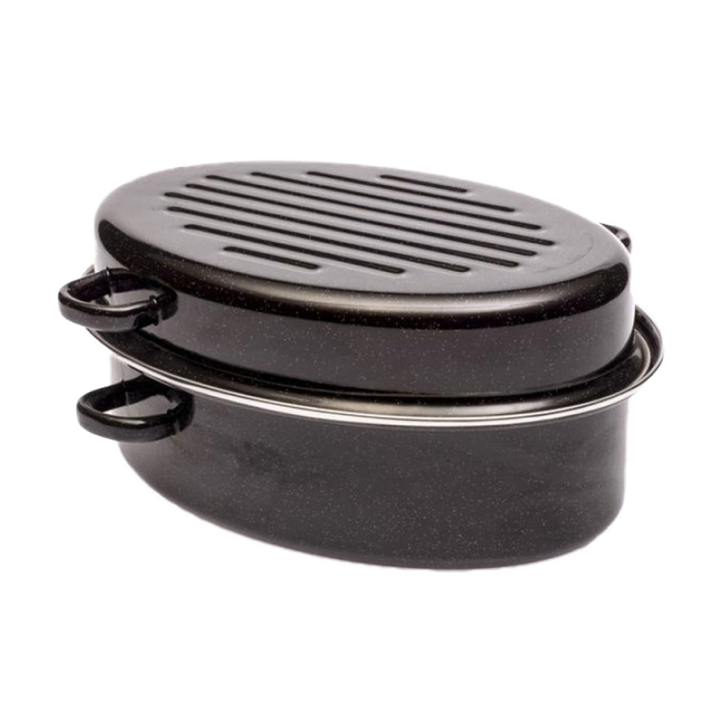 Γάστρα Εμαγιέ Οβάλ 10.5lt Maxhome EA-7420