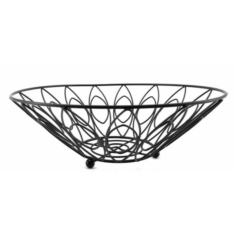 Φρουτιέρα (Φ30x10) Maxhome XX12032P/BLK