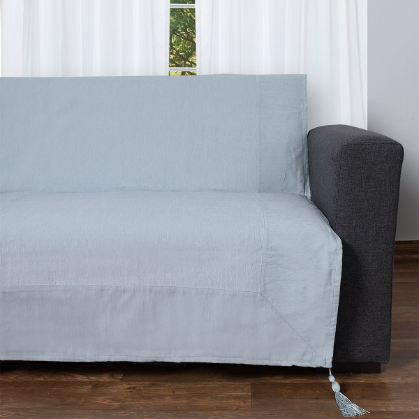 Ριχτάρι Καναπέ Τριθέσιου (180x320) Silk Fashion 281 Ciel