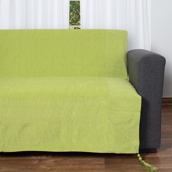 Ριχτάρι Καναπέ Τριθέσιου (180x320) Silk Fashion 281 Λαχανί