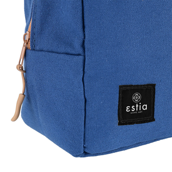 Ισοθερμική Τσάντα Φαγητού 6lt Estia Save The Aegean Denim Blue 01-17026