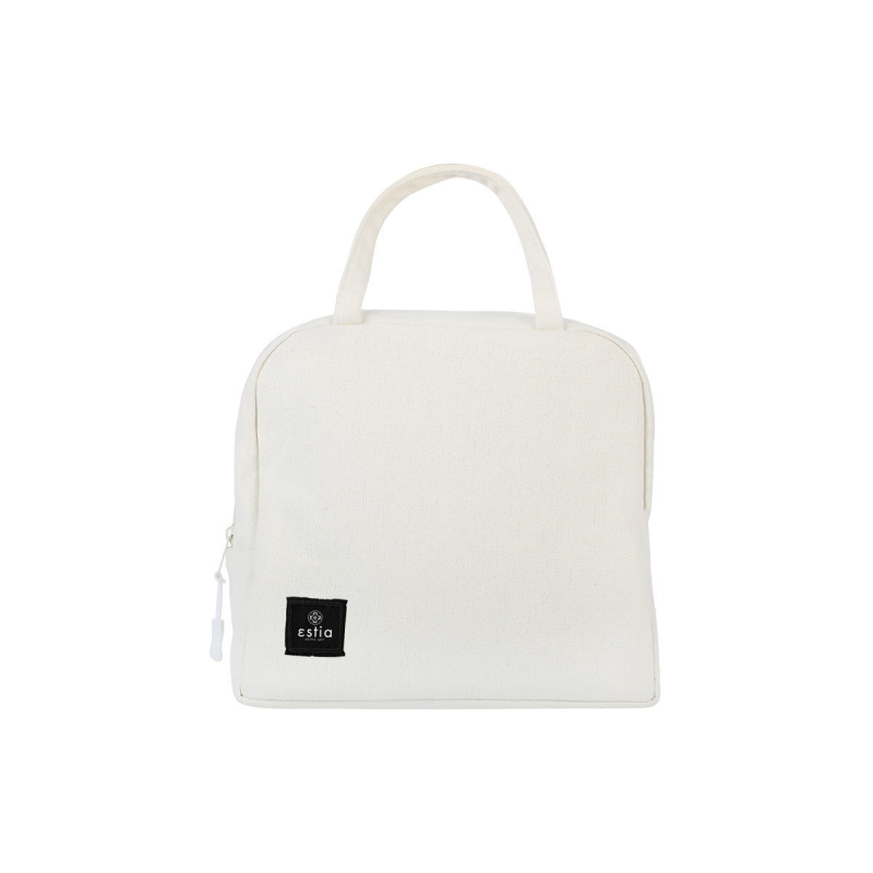 Ισοθερμική Τσάντα Φαγητού 6lt Estia Save The Aegean Lily White 01-19099