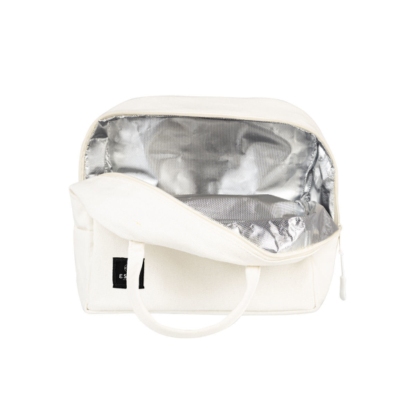 Ισοθερμική Τσάντα Φαγητού 6lt Estia Save The Aegean Lily White 01-19099