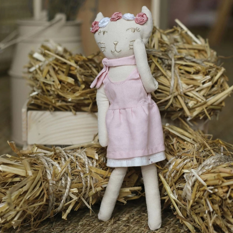 Πάνινο Ζωάκι 20εκ. Trois Kilos Sept Rose & Lili 55-8425024