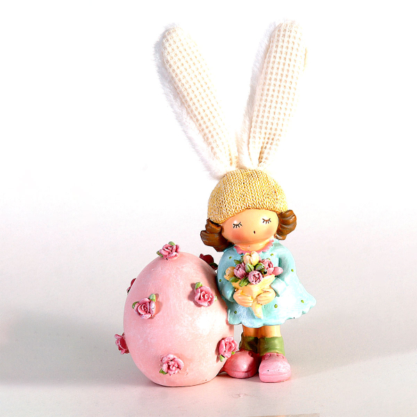 Πασχαλινή Διακοσμητική Μινιατούρα Κορίτσι 20.5εκ. Vetur 9722809