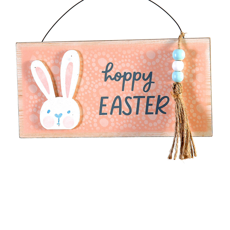 Πασχαλινό Διακοσμητικό Τοίχου 20εκ. Vetur Pink 9726430