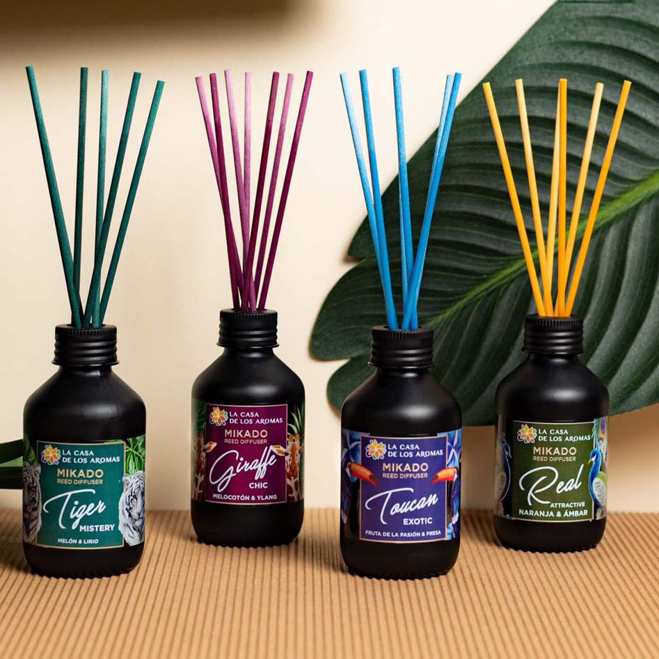 Αρωματικό Χώρου 100Ml με Στικς La Casa De Los Aromas 049713 Toucan Exotic Home Διακόσμηση Αρωματικά - Diffuser Spitishop