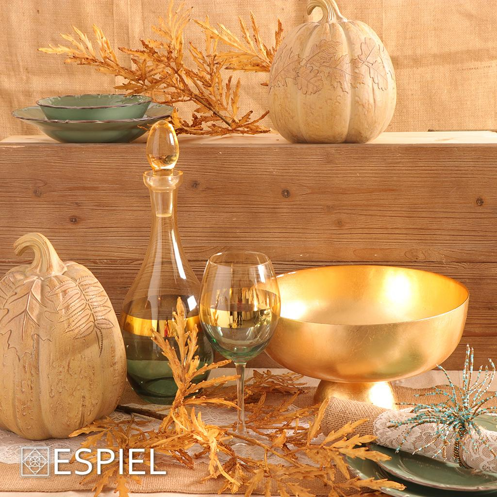 Διακοσμητική Κολοκύθα (Φ18X20) Espiel Vre207K2 Home Διακόσμηση Επιτραπέζια Διακοσμητικά Spitishop