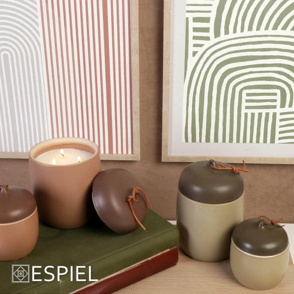 Κερί Αρωματικό (Φ10.2x12) Espiel Homemade Spa FRS111