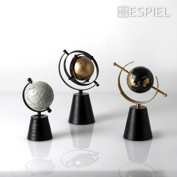 Διακοσμητική Υδρόγειος Σφαίρα (9x8x17.5) Espiel GOR118K4