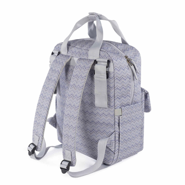 Τσάντα Αλλαξιέρα Backpack (28x12x37) Walking Mum ZigZag