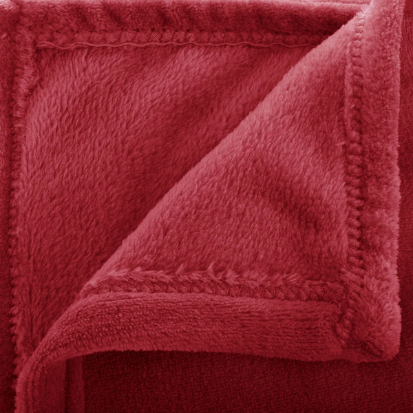 Κουβέρτα Καναπέ (130x180) A-S Flannel Red 156047G