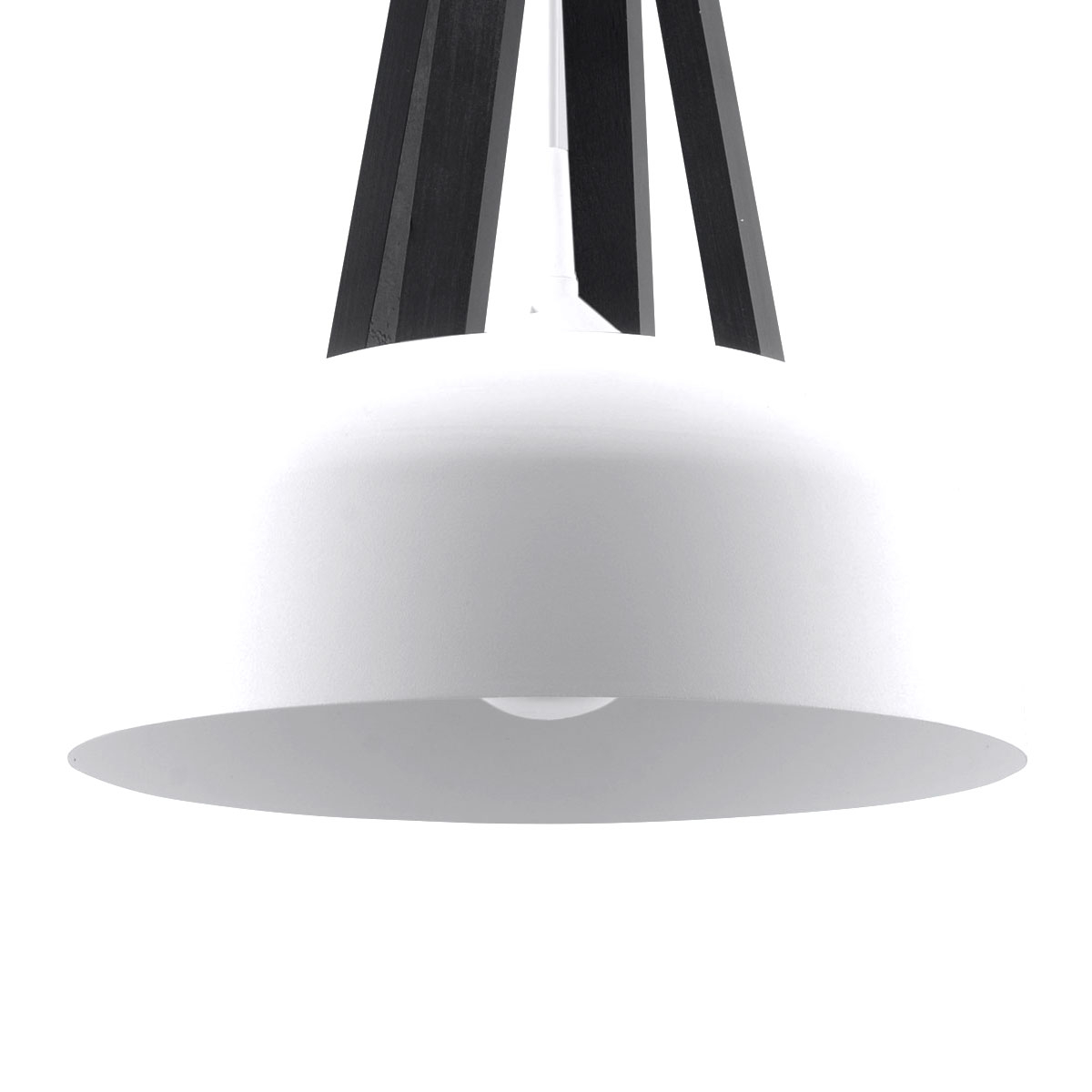 Φωτιστικό Οροφής Μονόφωτο Sollux Casco White Black Sl 0387 Home Φωτιστικά Spitishop