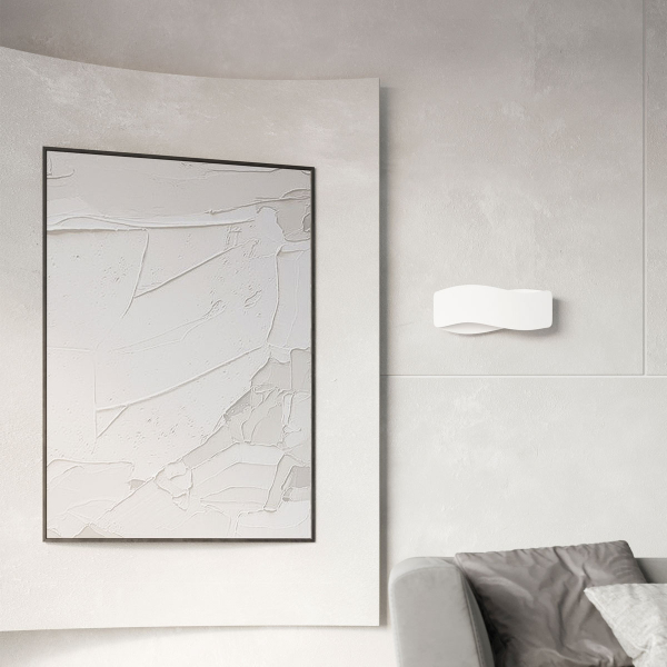 Απλίκα Τοίχου Sollux Tila White SL.1017