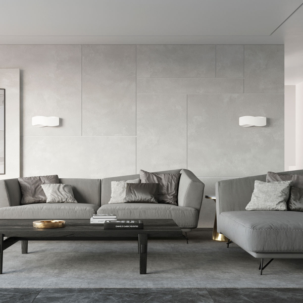 Απλίκα Τοίχου Sollux Tila White SL.1017