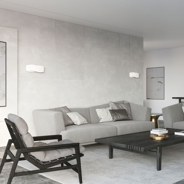 Απλίκα Τοίχου Sollux Tila White SL.1017