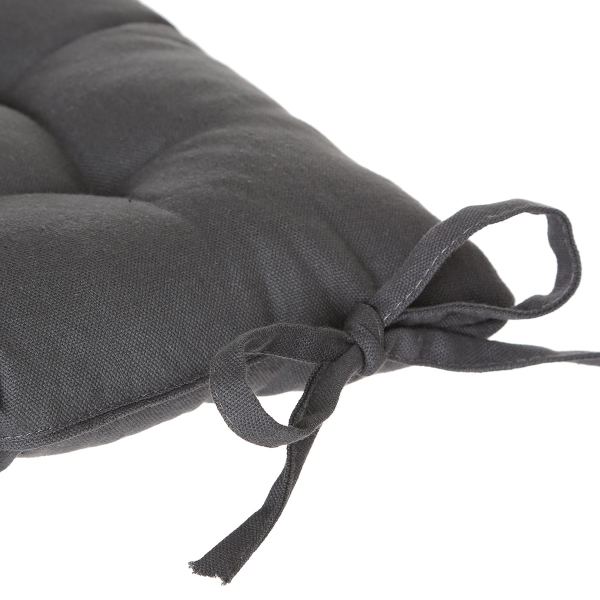 Μαξιλάρι Καρέκλας (38x38) A-S Cot Dark Grey 103851L