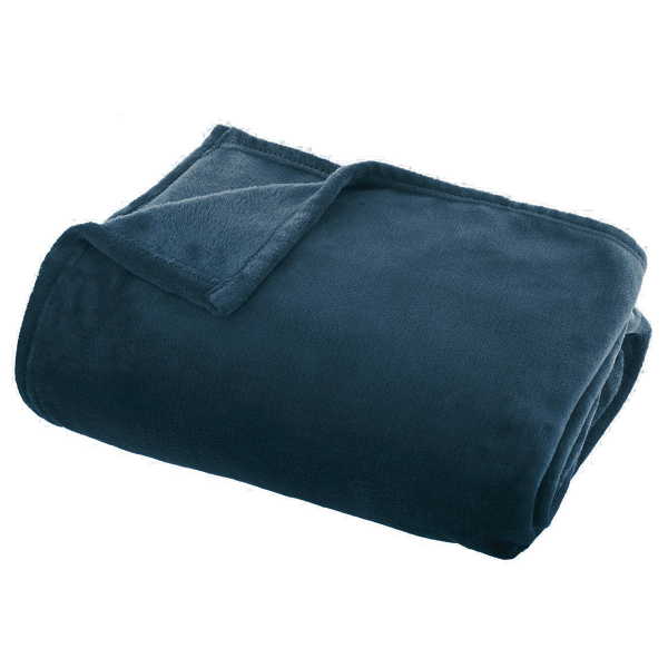 Κουβέρτα Καναπέ (125x150) A-S Flannel Aegean Blue 156183F
