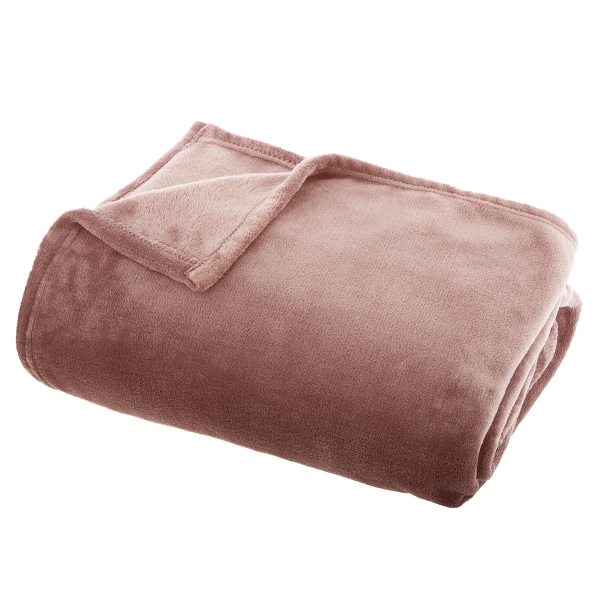 Κουβέρτα Καναπέ (125x150) A-S Flannel Pink 156183P