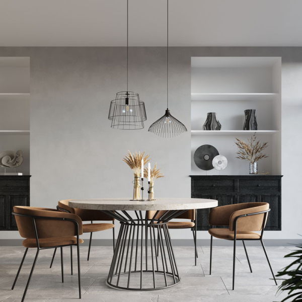 Φωτιστικό Οροφής Μονόφωτο Sollux Umb Black SL.0665