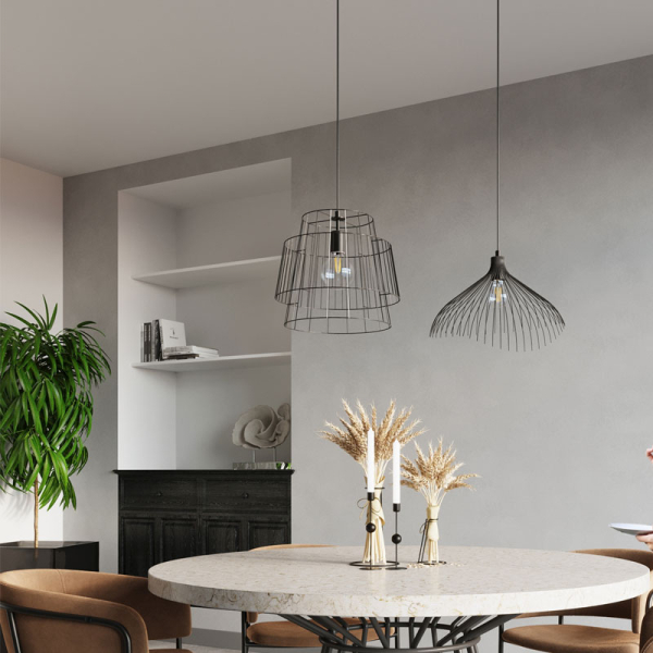 Φωτιστικό Οροφής Μονόφωτο Sollux Umb Black SL.0665