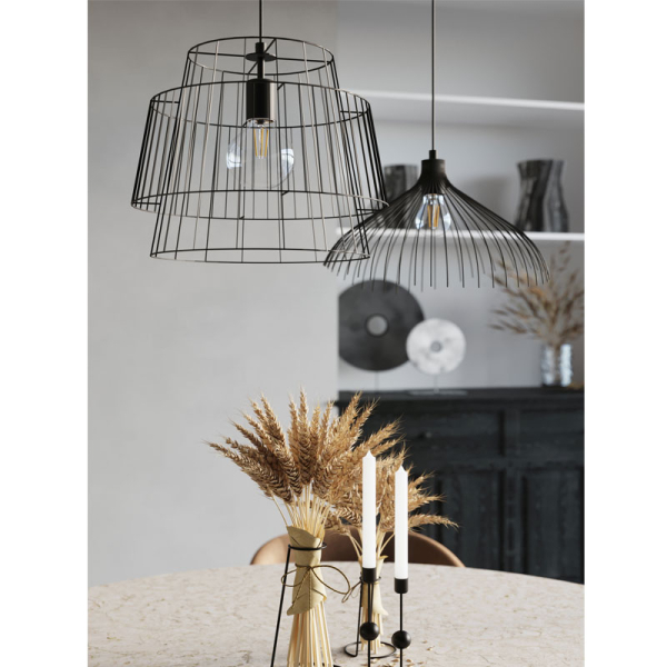 Φωτιστικό Οροφής Μονόφωτο Sollux Umb Black SL.0665