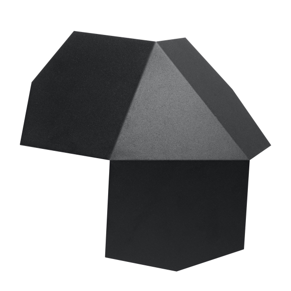 Απλίκα Τοίχου Sollux Tre Black SL.0425