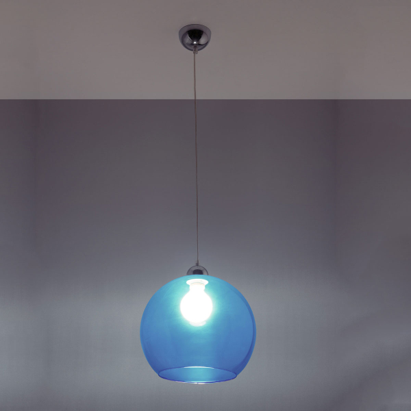 Φωτιστικό Οροφής Μονόφωτο Sollux Ball Blue SL.0251