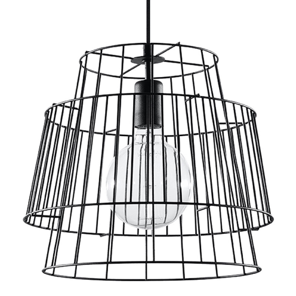 Φωτιστικό Οροφής Μονόφωτο Sollux Gate Black SL.0663