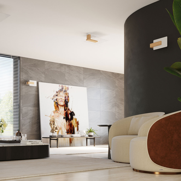 Απλίκα Τοίχου Sollux Lappo Natural SL.1094