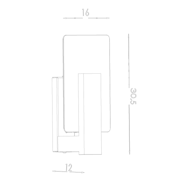 Απλίκα Τοίχου Sollux Lappo Natural SL.1094