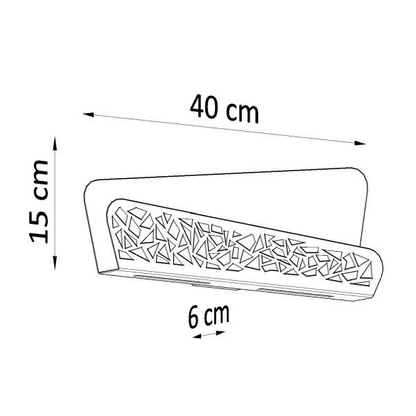 Απλίκα Τοίχου Sollux Aliza SL.0933