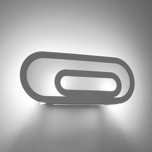 Απλίκα Τοίχου Sollux Saccon White SL.0931